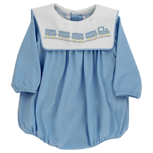 All Aboard Knit Infant Bubble