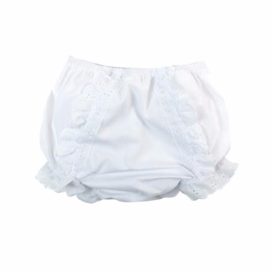 Belle`s Bloomer - Broadcloth White