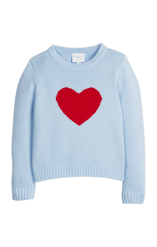 Intarsia Sweater - Big Red Heart