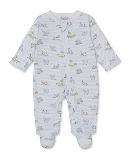 Safari Party Footie w/ Zipper