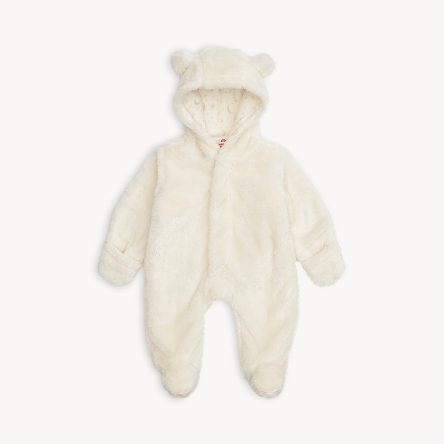 Cloud Minky Bear Footie
