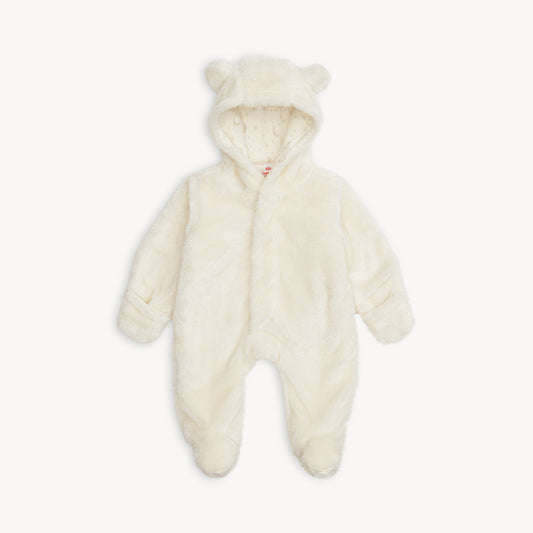Cloud Minky Bear Footie
