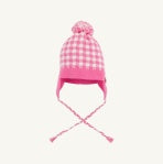 Parrish Pom Pom Hat - Hamptons Hot Pink/Palmetto Pearl Gingham