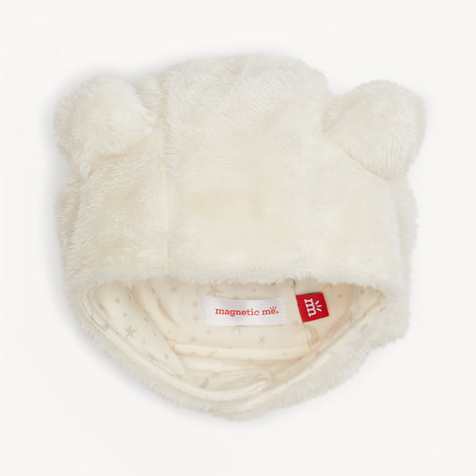 Cloud Minky Bear Hat