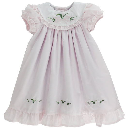 Lily of the Valley Pink Float Dress