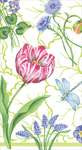 Floral Majolica Napkin