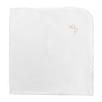 Pretty Bows Embroidered Pima Receiv. Blanket