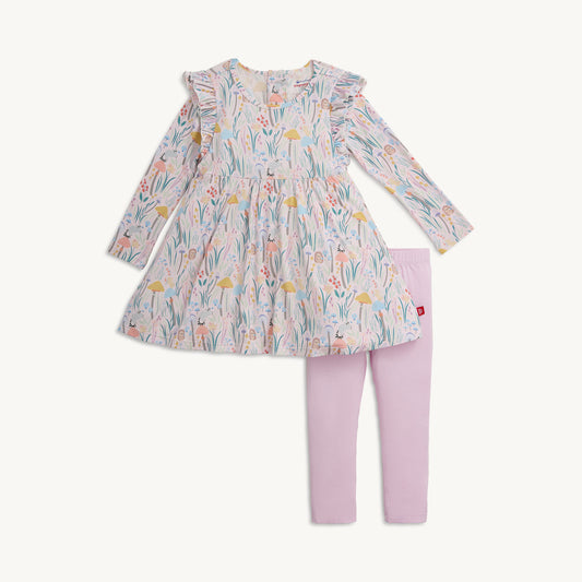 Shroom and Bloom Modal Dress and Leggings