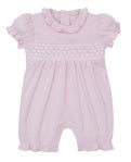CLB Summer Pink Short Playsuit w/Hand Smock