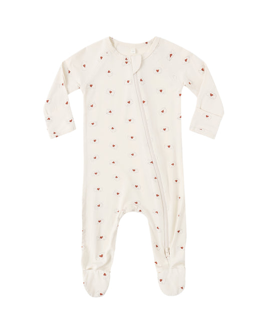 Bamboo Zip Footie