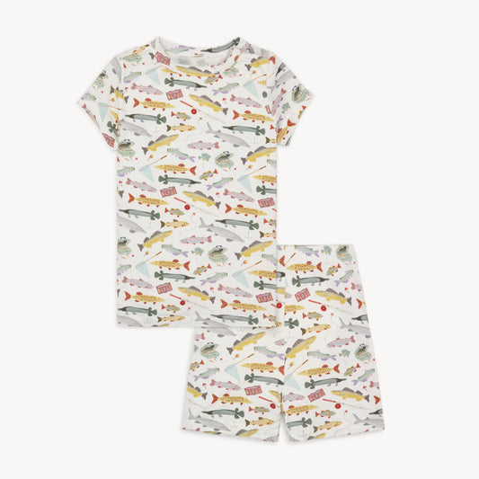 Reel Good Time Modal Short PJ Set