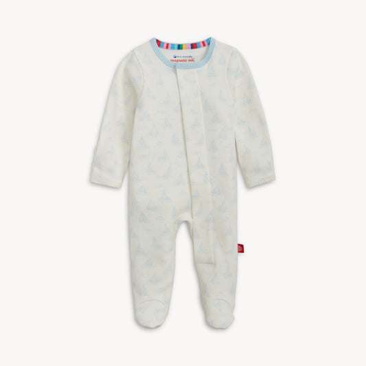 Tiny Tides Blue Magnetic Footie