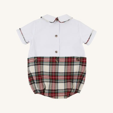 Bryan Button In Bubble - Flannel Charlie Place Plaid