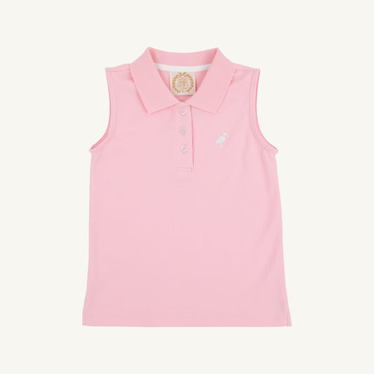 Sleeveless Anna Price Polo - Pier Party Pink