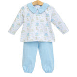 Puppy Pals Bloomer Pants Set