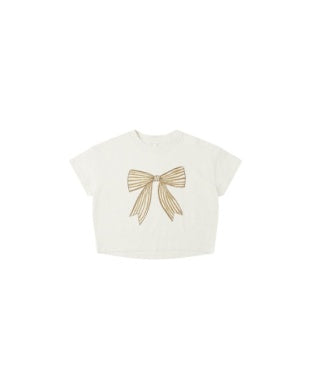 Boxy Tee - Bow