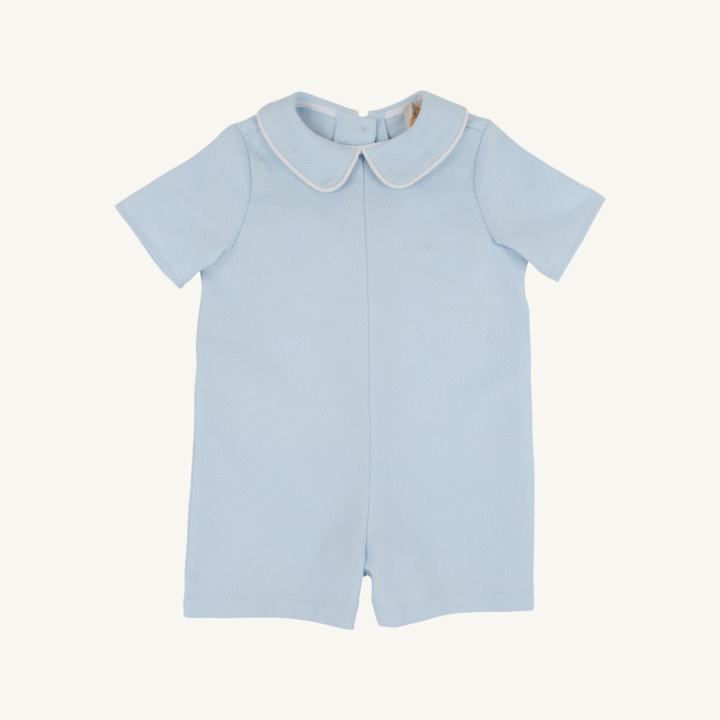 Short Sleeve John Hall Jon Jon-Pique