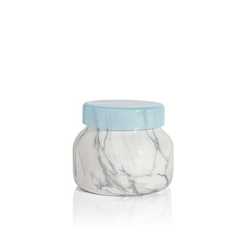 Blue Jean Modern Marble Candle