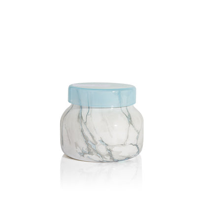 Blue Jean Modern Marble Candle