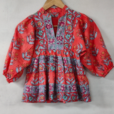 Santorini Dress Stardust Print