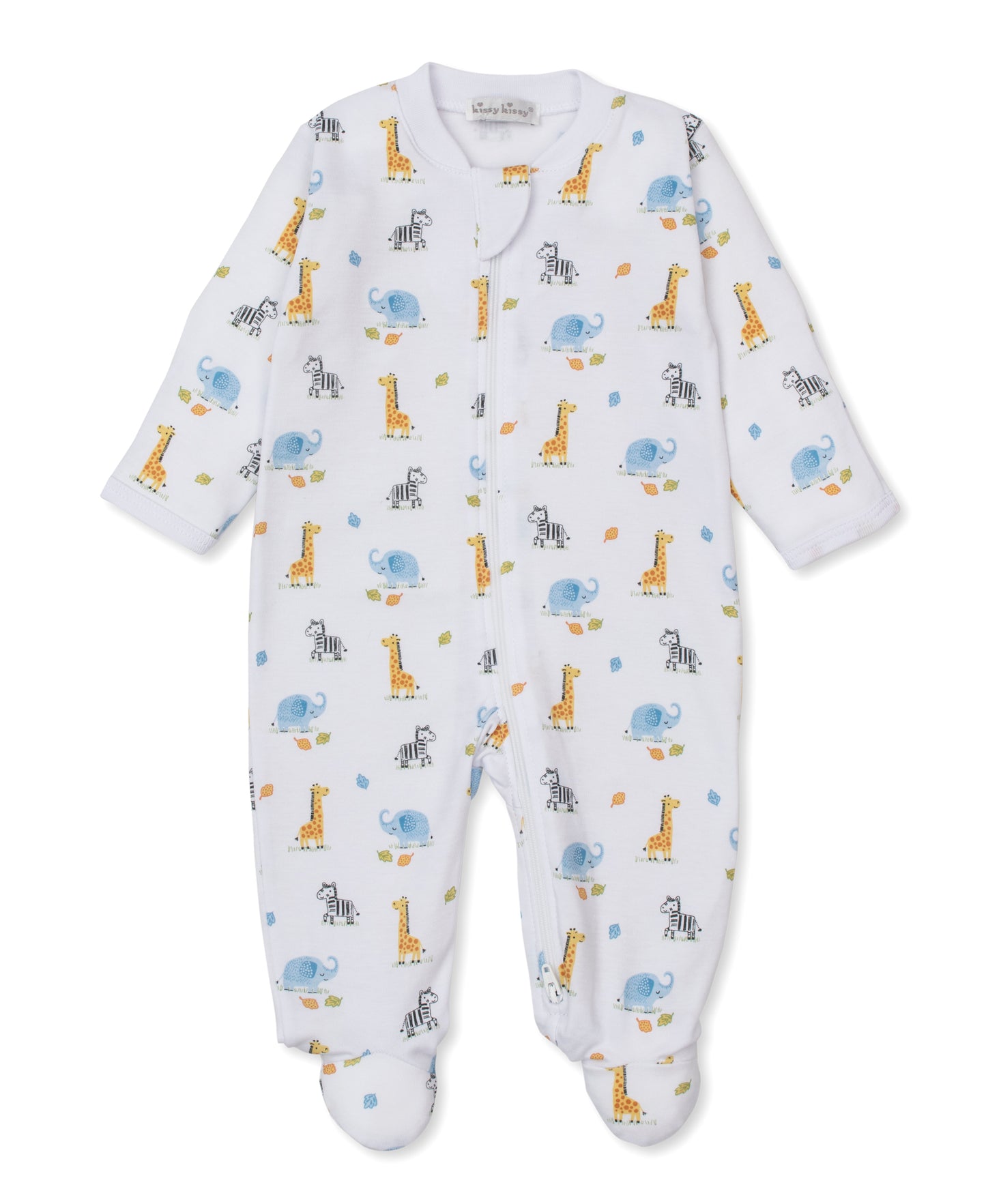 Safari Brunch Footie w/ Zip