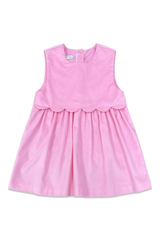 Pink Scallop Jumper
