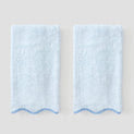 Weezie - Scallop Bath Hand Towels (Pair)