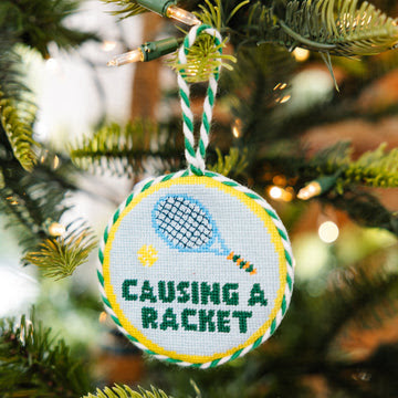 Causing A Racket Ornament