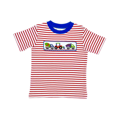 Harry's Smocked Play Tee and Short Set - Construction