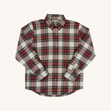 Dean's List Dress Shirt - Flannel Charlie Place Plaid
