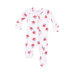 Crabby Cuties 2 Way Zipper Footie