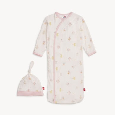 Pink Baby Beats Modal Gown + Hat