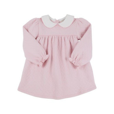 Long Sleeve Maerin Fitz Frock - Palm Beach Pink