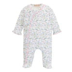 Prairie Beauty  Print Zip Footie