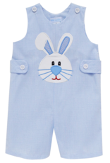 Bunny Light Blue Gingham John John
