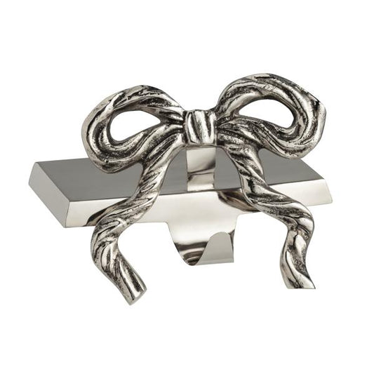 Metal Bow Stocking Holder