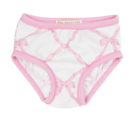 Pippy's Underpinnings - Belle Meade Bow Pink