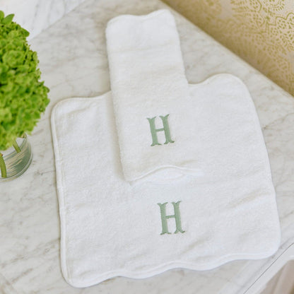 Scallop Washcloths (pair)