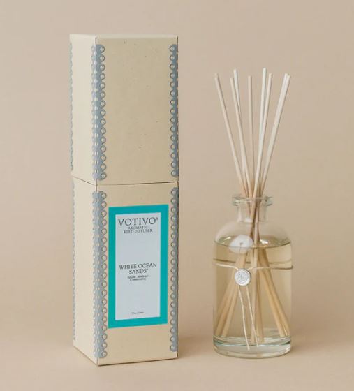 White Ocean Sands Reed Diffuser