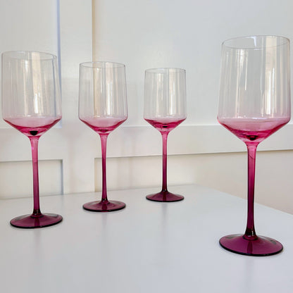 Chrysanthemum Wine Glass - Set of 4